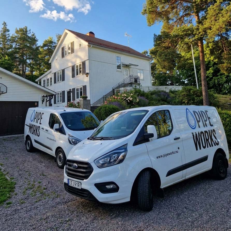 Företagsbilar Rörmokare Stockholm